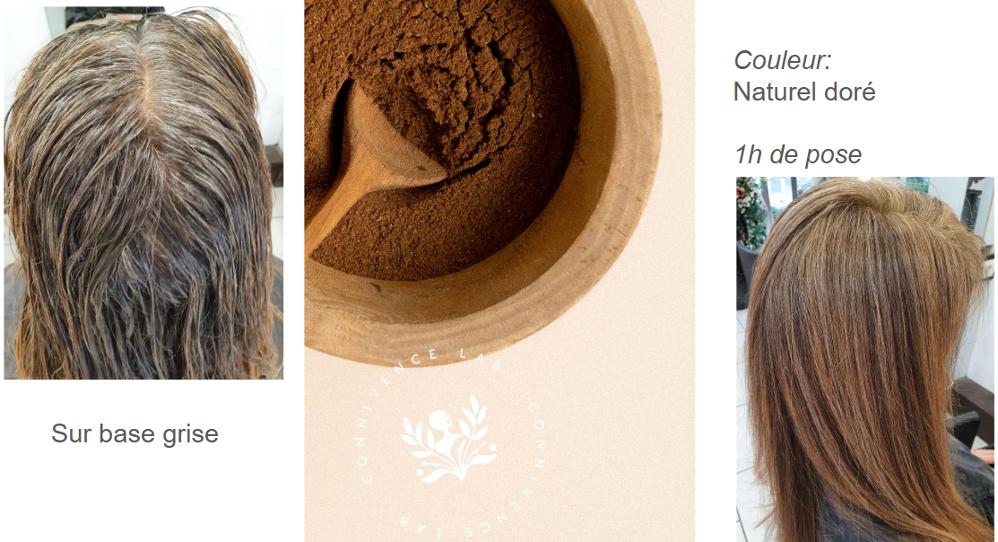 Coloration Végétale Naturel Doré