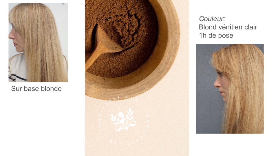 Coloration Végétale Blond Vénitien Clair