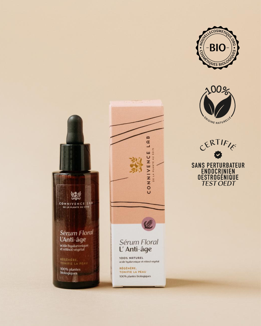 Sérum floral Visage Biphase L'Anti-Age