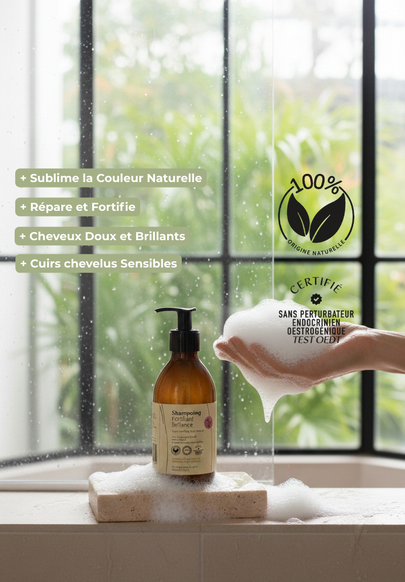 Shampoing Fortifiant Brillance – Bio et 100% Origine Naturelle I🏅Certifié sans perturbateur endocrinien