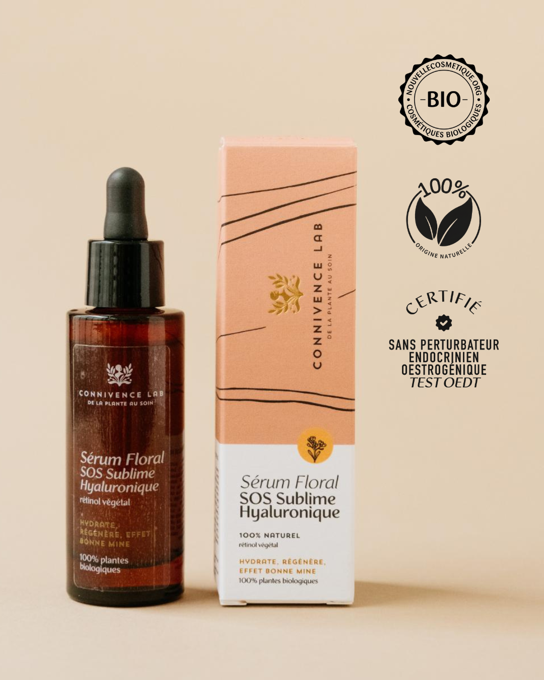 Sérum floral Visage Biphase SOS Sublime Hyaluronique