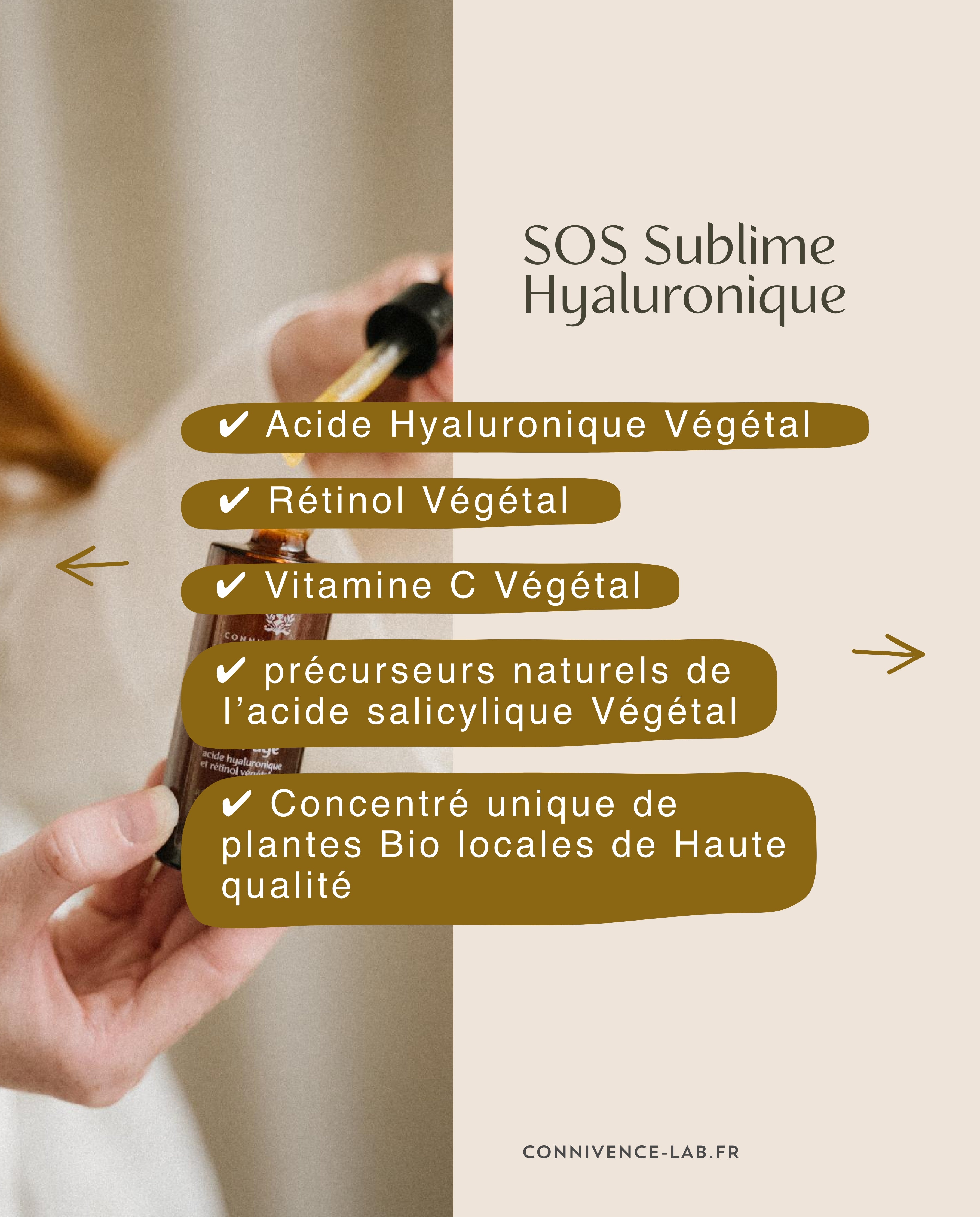 Sérum floral Visage Biphase SOS Sublime Hyaluronique